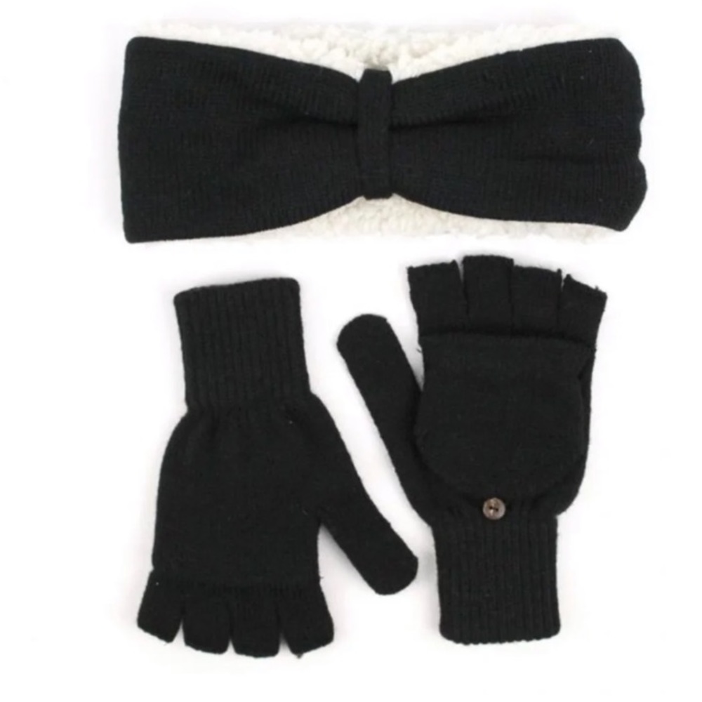 Bearpaw Headband & Pop Top Hand Wear Set